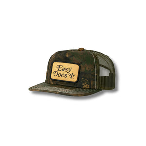 Good Times Trucker Hat Camo - Rooster 