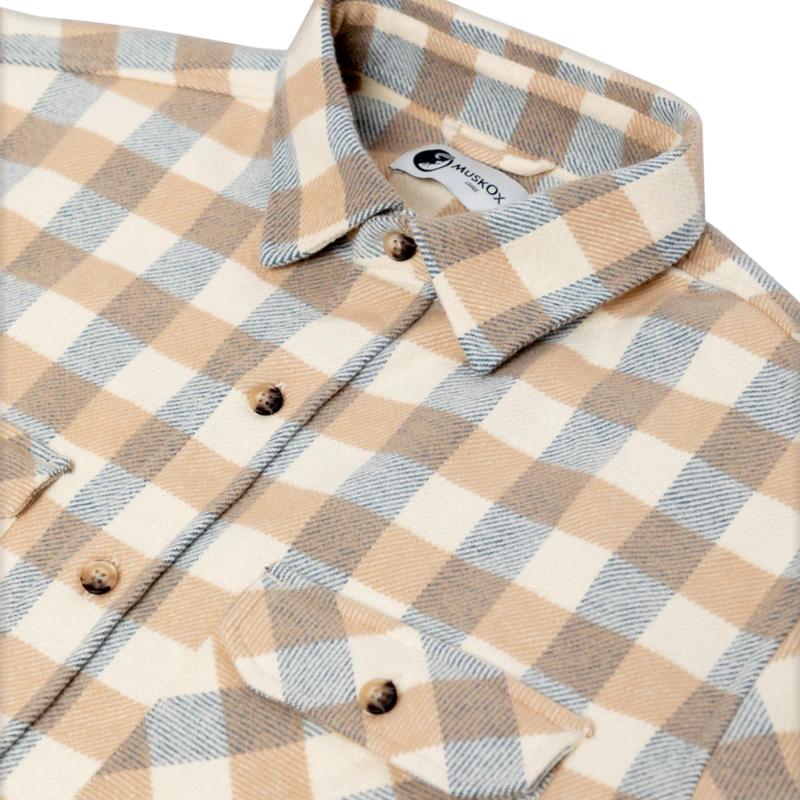 Grand Flannel – Ecru