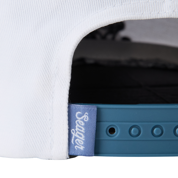 Greenhead Snapback White/Blue - Rooster 