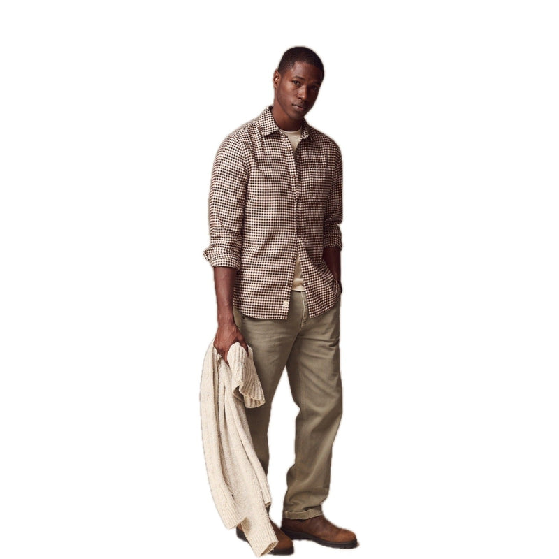 Tahoe Flannel Shirt – Multi Brown Gingham