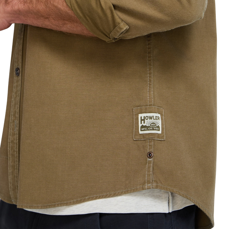 HB Trade Shirt - Faded Olive