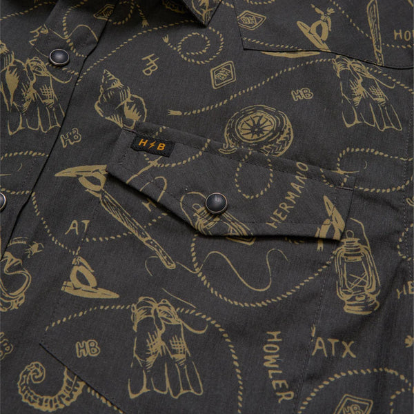H Bar B Snapshirt - Sea Rodeo - Rooster 
