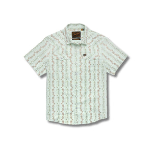 H Bar B Snapshirt - Hibiscus Ribbons - Rooster 
