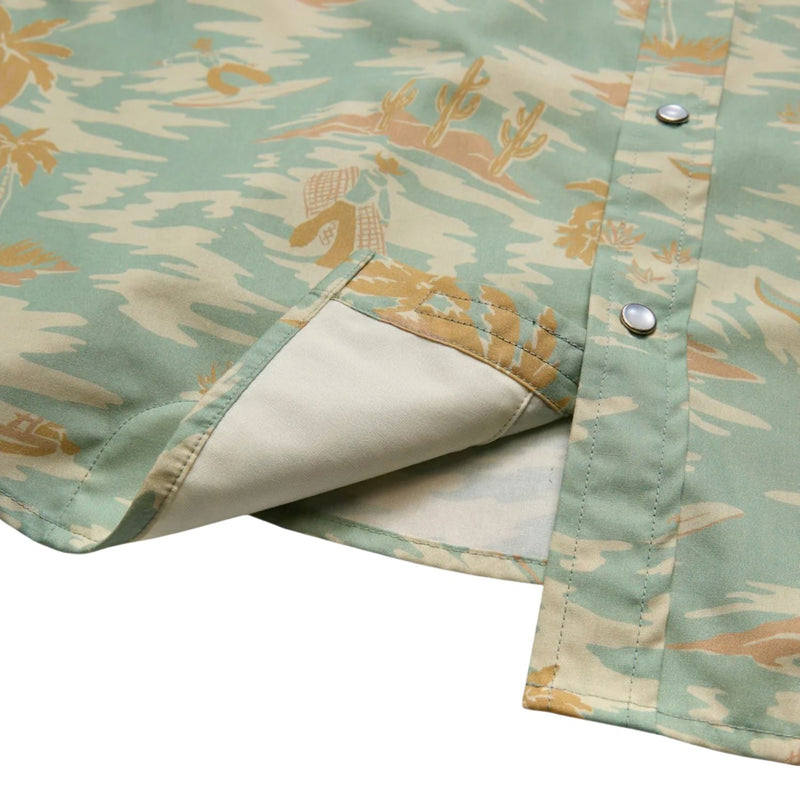 H Bar B Snapshirt - Dreamland – Seafoam