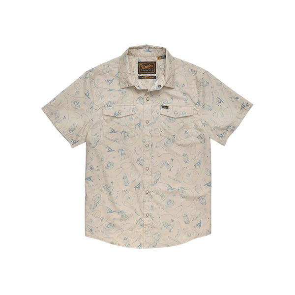 H Bar B Snapshirt - Sea Rodeo - Rooster 