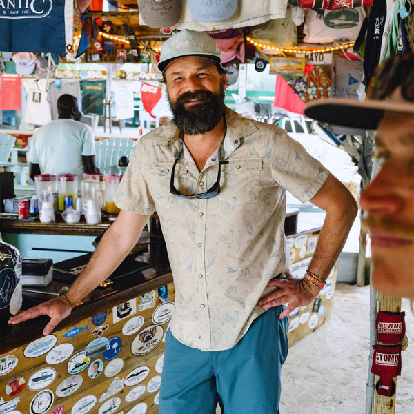 H Bar B Snapshirt - Sea Rodeo - Rooster 