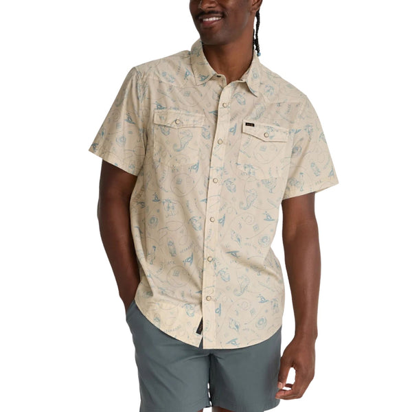 H Bar B Snapshirt - Sea Rodeo - Rooster 