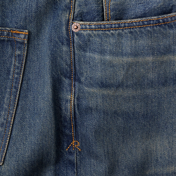 Harlan Straight Archive Selvedge 12oz - Mechanic - Rooster 