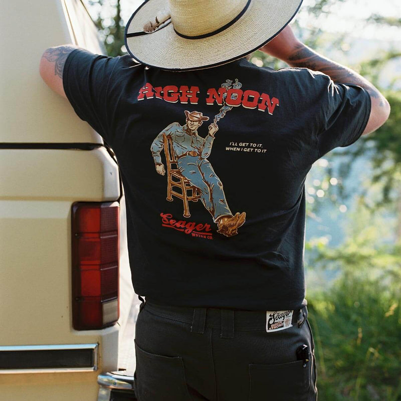 High Noon Tee – Vintage Black