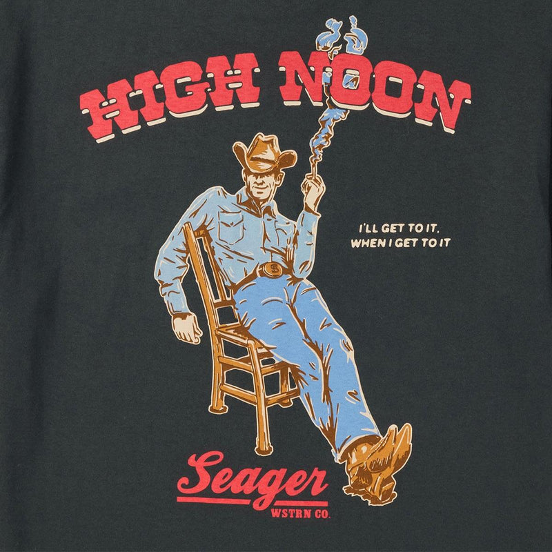 High Noon Tee – Vintage Black