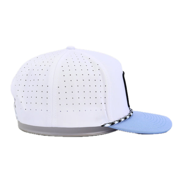 Hill Country Hat White - Rooster Bus