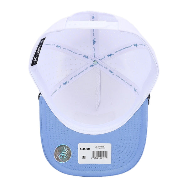 Hill Country Hat White - Rooster Bus