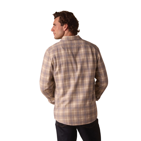 Hudson Double Brushed Flannel - Rooster 