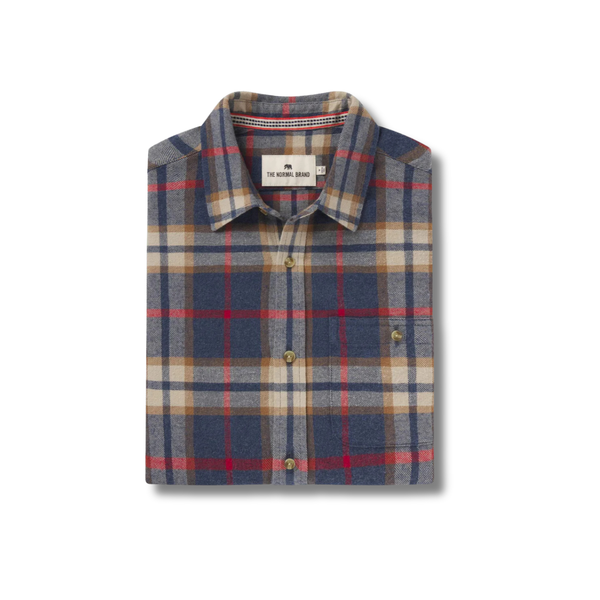 Hudson Double Brushed Flannel - Rooster 