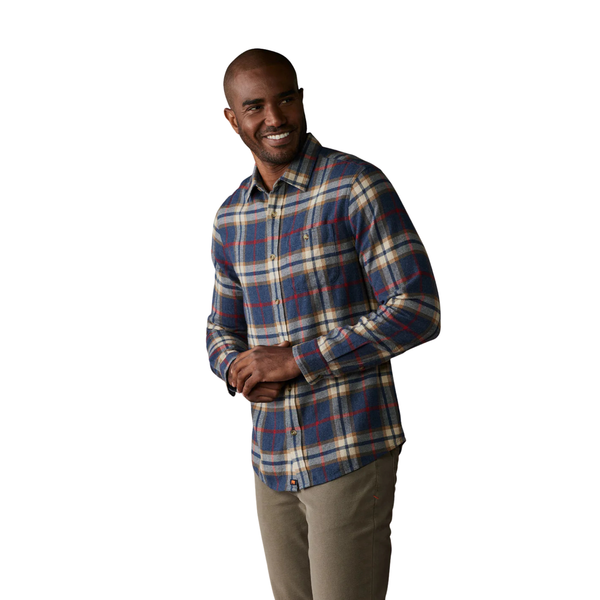 Hudson Double Brushed Flannel - Rooster 