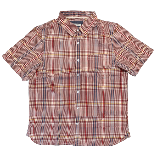 Tailored Woven - Short Sleeve - Brick Window - Rooster 