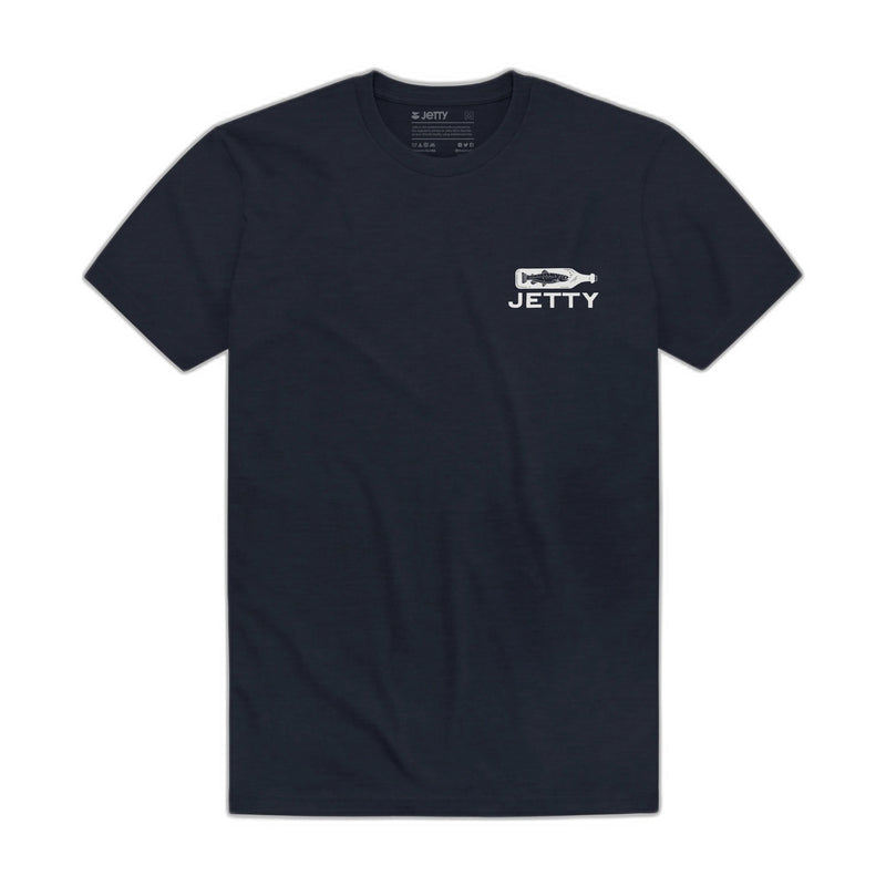 Bottle Service Tee – Navy