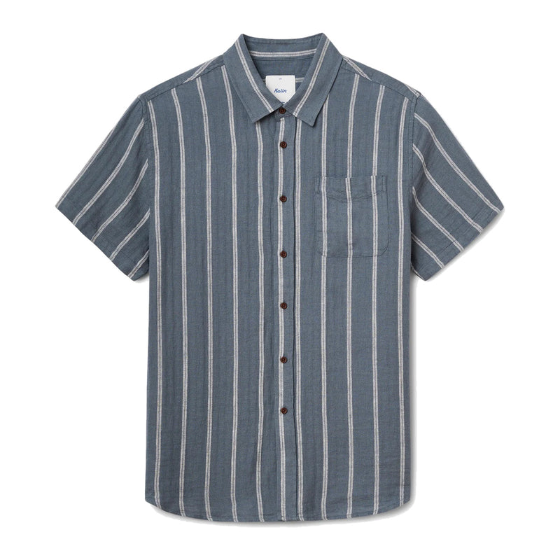 Alan Shirt – Tempest Blue