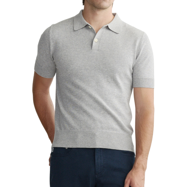 Knit Polo: Short Sleeve - Rooster 