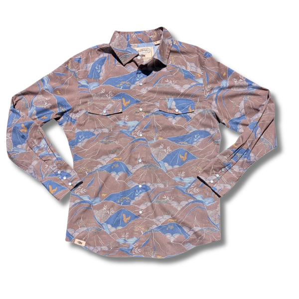 Kohala Long Sleeve Shirt - Rooster 