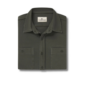 Lennox Jersey Button Up - Rooster 