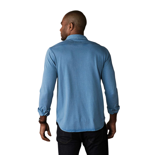 Lennox Jersey Button Up - Rooster 