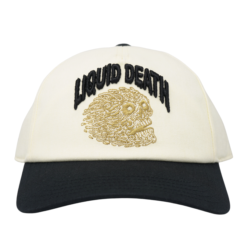 Liquid Death Twill Roscoe – Ivory/ Black