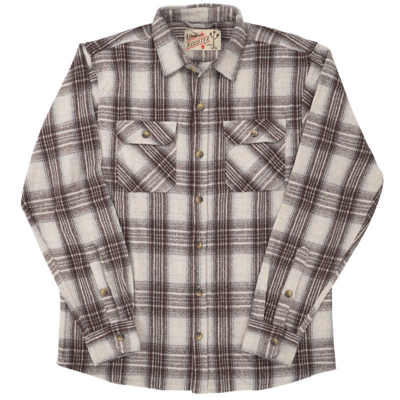 Rooster Flannel - Long Haul Fit – Bone Trail