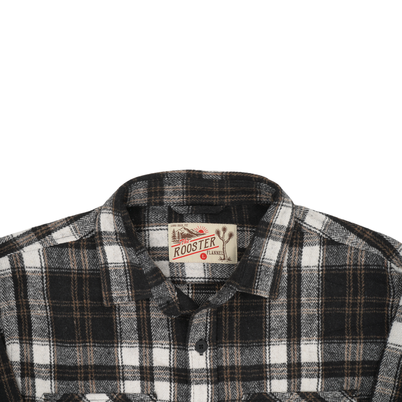 Rooster Flannel - Long Haul Fit – Char Ridge