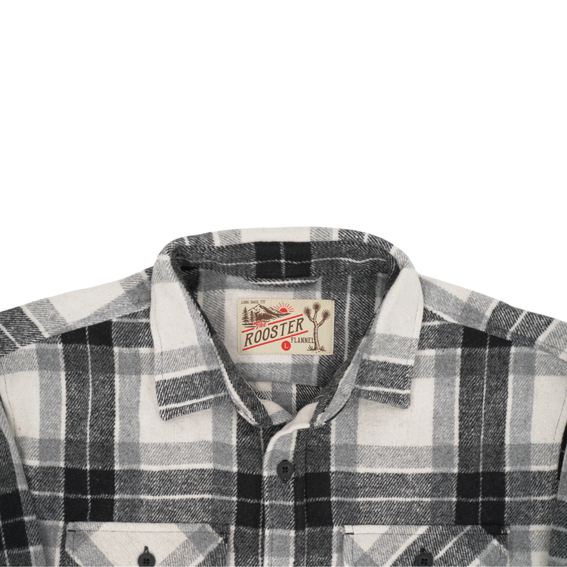 Rooster Flannel - Long Haul Fit – Salt Flat
