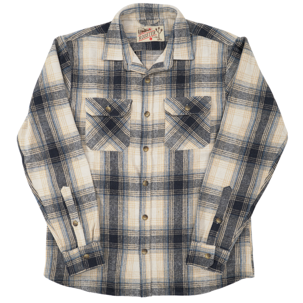 Rooster Flannel - Long Haul Fit – Storm Wash
