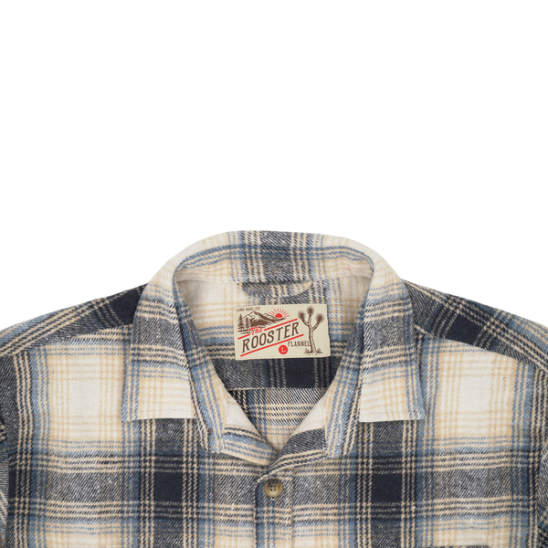 Rooster Flannel - Long Haul Fit – Storm Wash