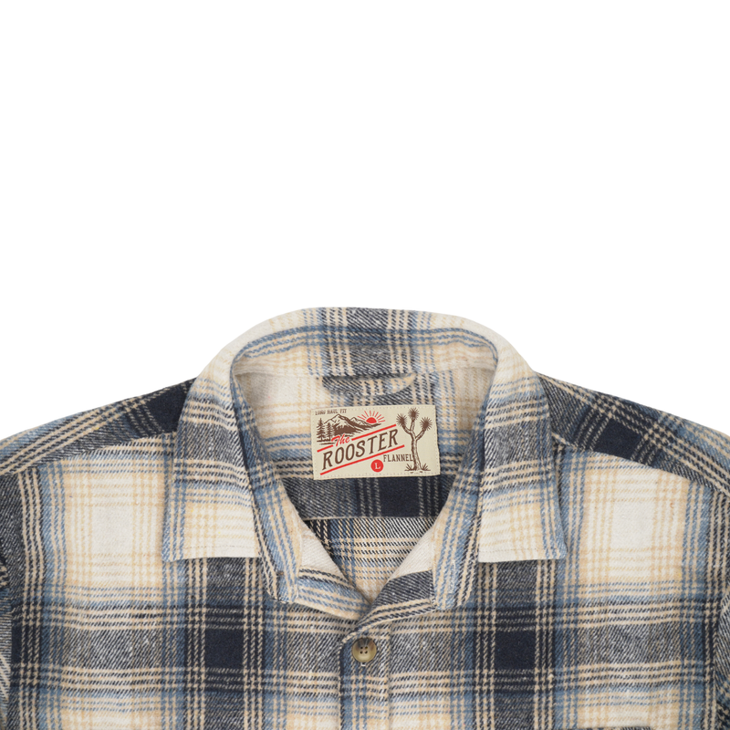 Rooster Flannel - Long Haul Fit – Storm Wash