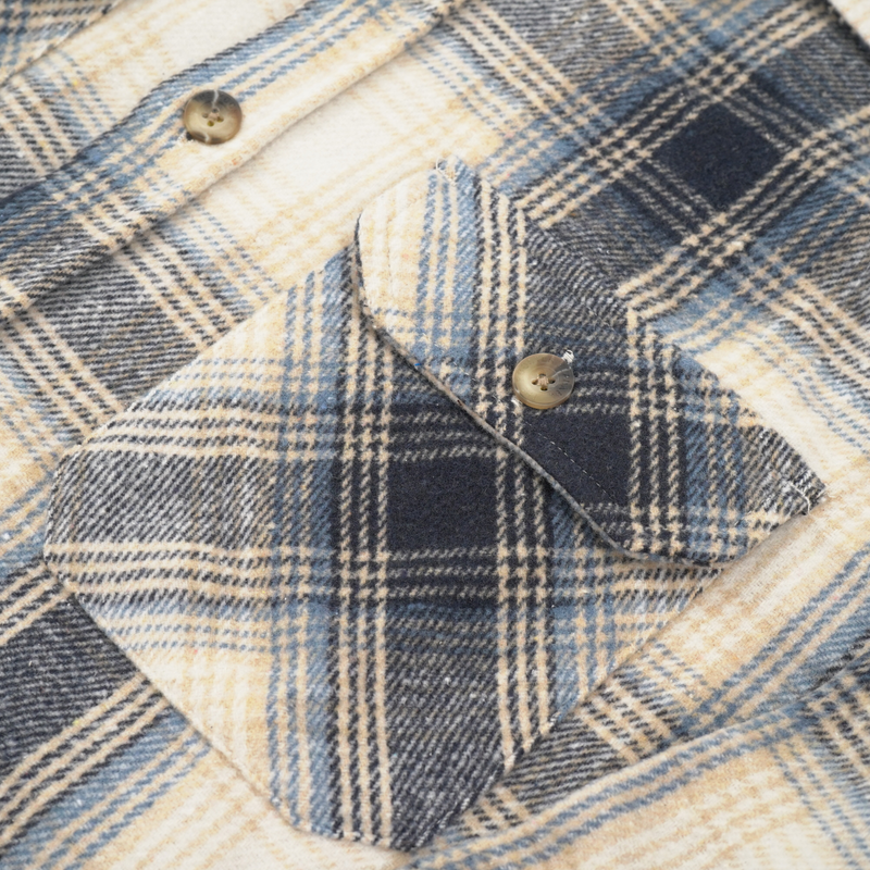 Rooster Flannel - Long Haul Fit – Storm Wash
