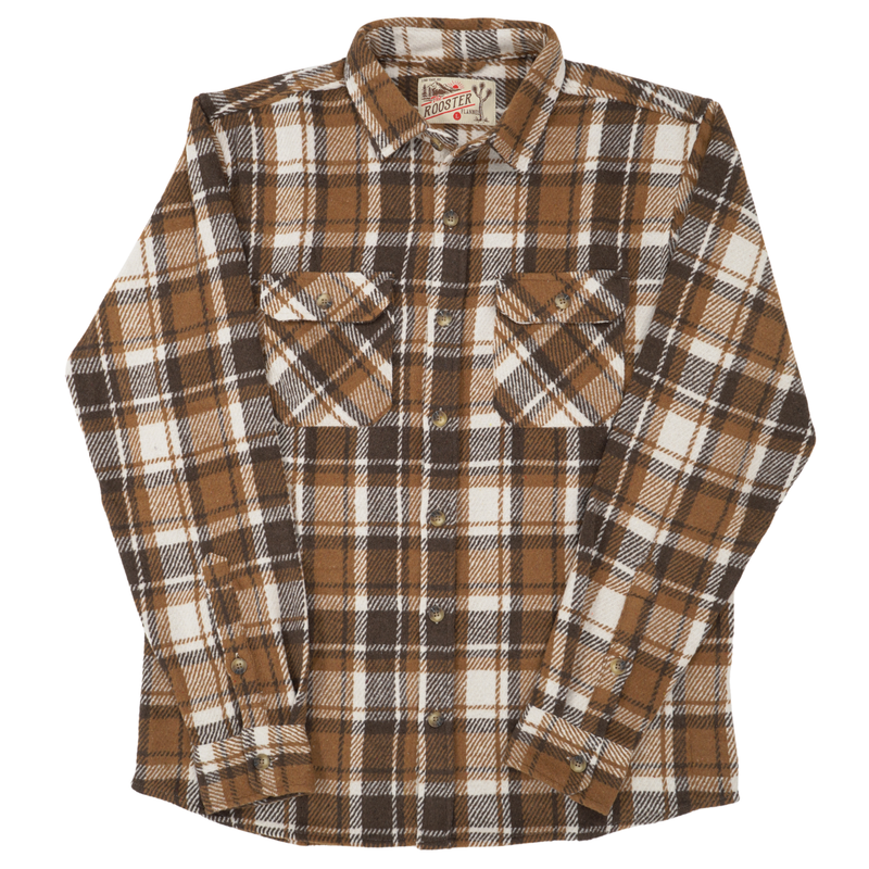 Rooster Flannel - Long Haul Fit – Whiskey Barrel