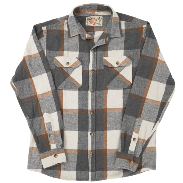 Rooster Flannel - Long Haul Fit – Copper Canyon