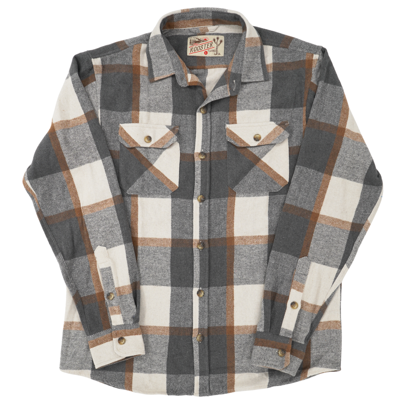 Rooster Flannel - Long Haul Fit – Copper Canyon