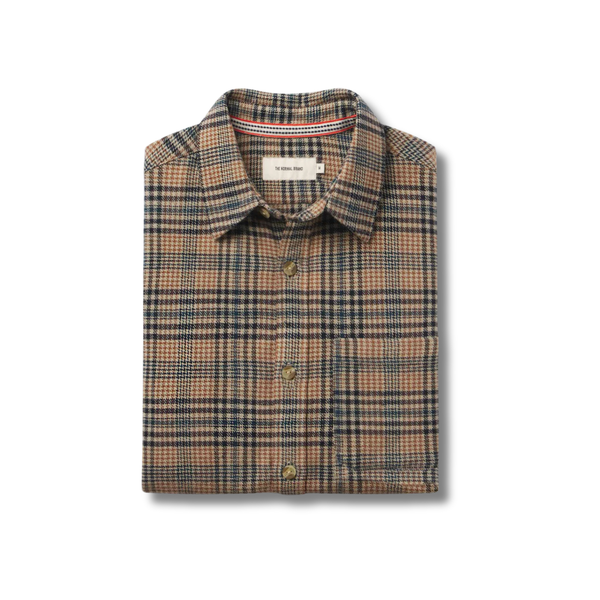 Louis Heavyweight Flannel Overshirt - Rooster 