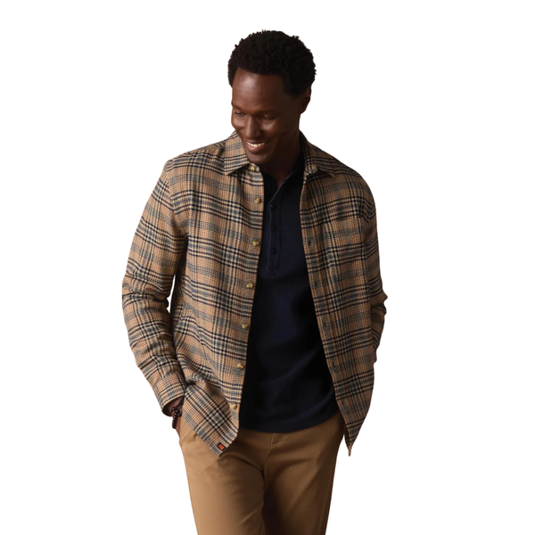 Louis Heavyweight Flannel Overshirt - Rooster 