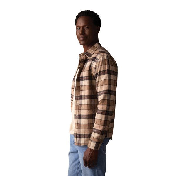 Louis Heavyweight Flannel Overshirt - Rooster 