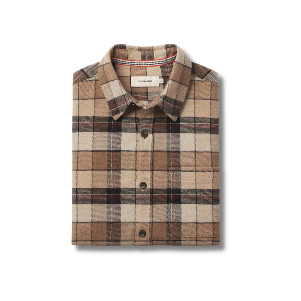 Louis Heavyweight Flannel Overshirt - Rooster 