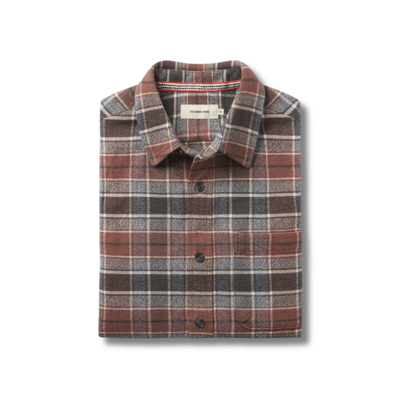 Louis Heavyweight Flannel Overshirt - Rooster 