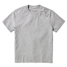 Luxe Jersey Relaxed Tee - Heather Grey