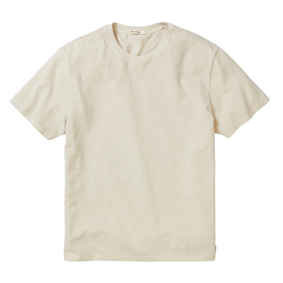 Luxe Jersey Relaxed Tee - Whitecap