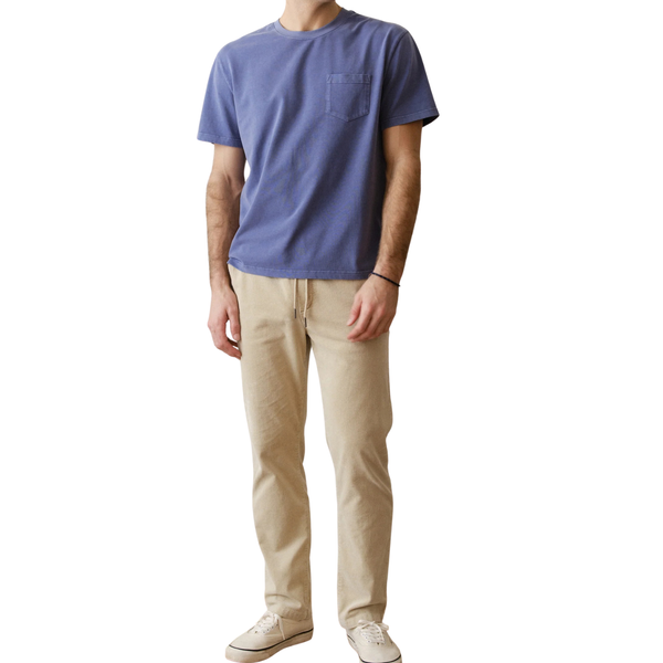 Luxe 250 Relaxed Pocket Tee - Rooster 