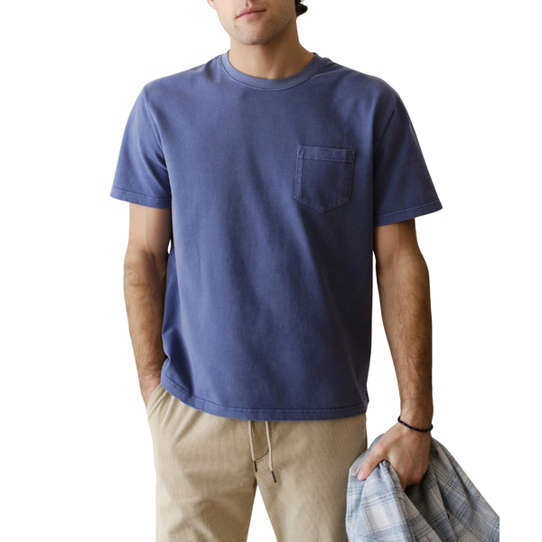 Luxe 250 Relaxed Pocket Tee - Rooster 