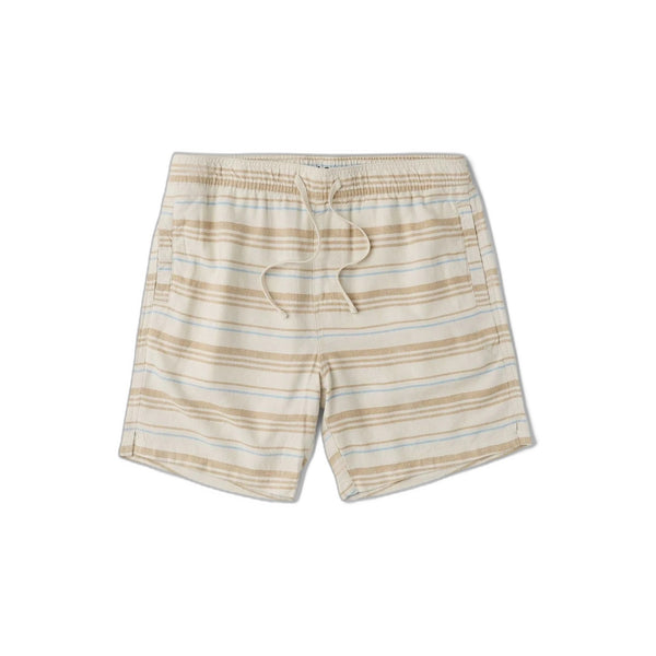 Grad Stripe 17" Elastic Linen Walkshort - Rooster 