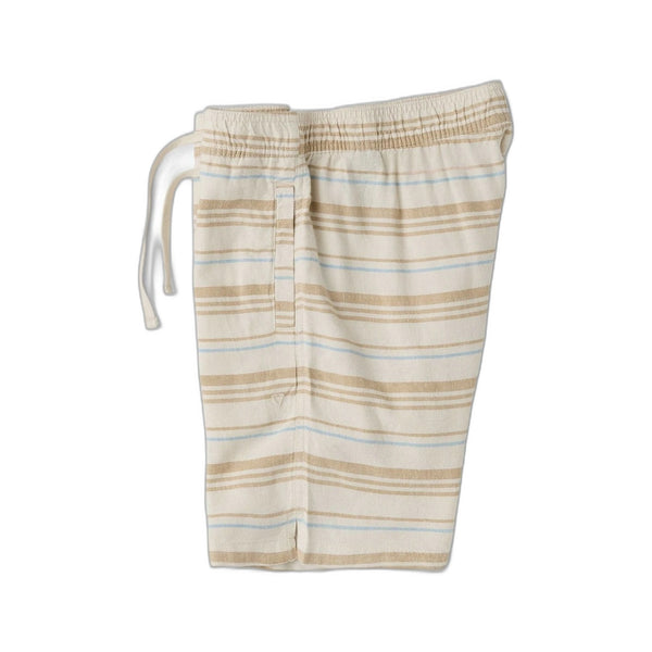 Grad Stripe 17" Elastic Linen Walkshort - Rooster 