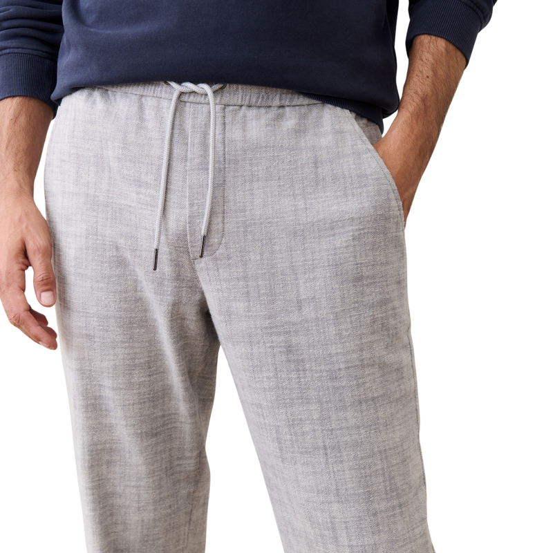 Chalet Lounge Pant – Grey Twill