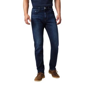 Zach - Deep Brushed Feather Blue - Rooster 